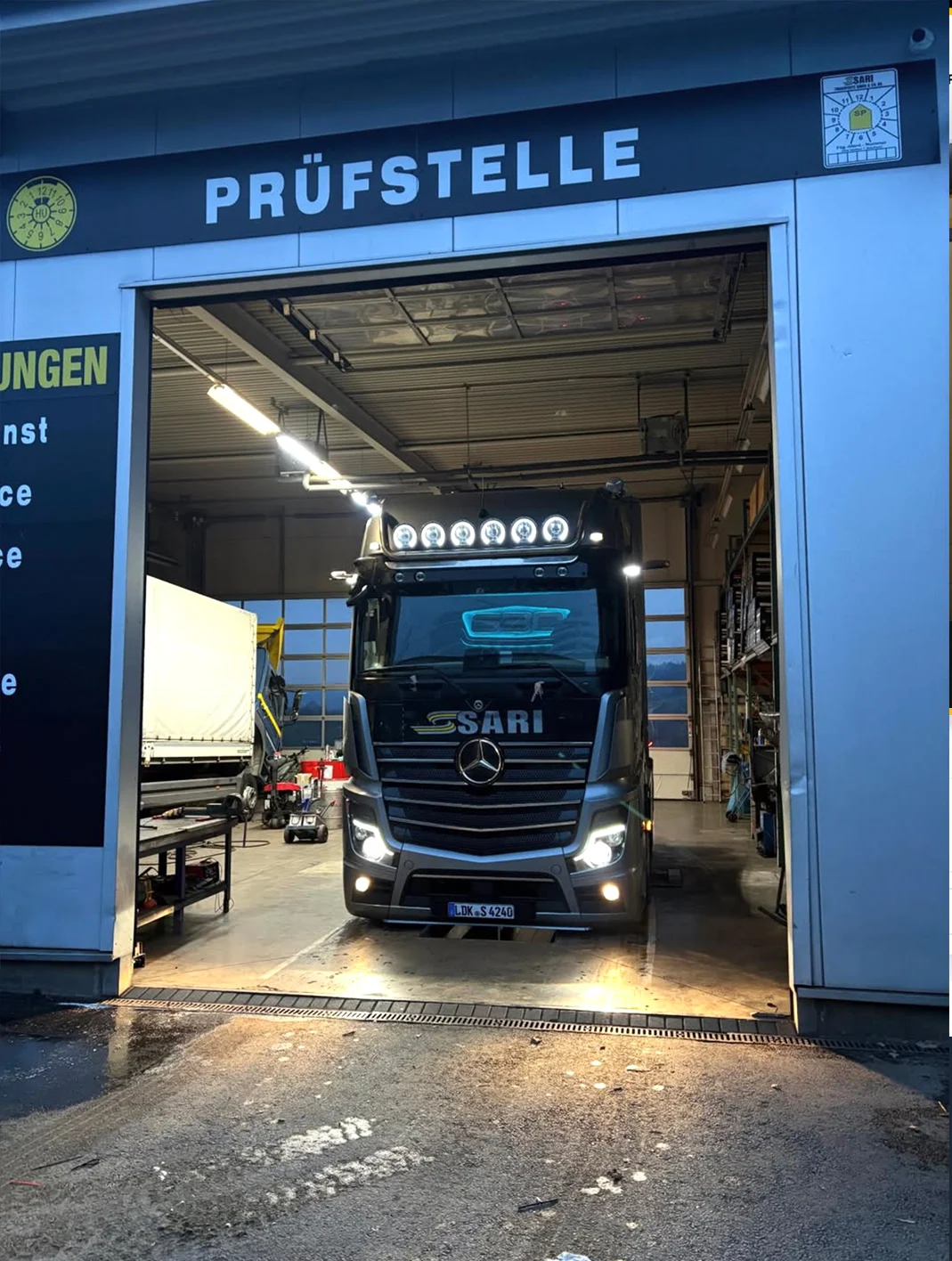 SARI Prüfstelle und Werkstatt